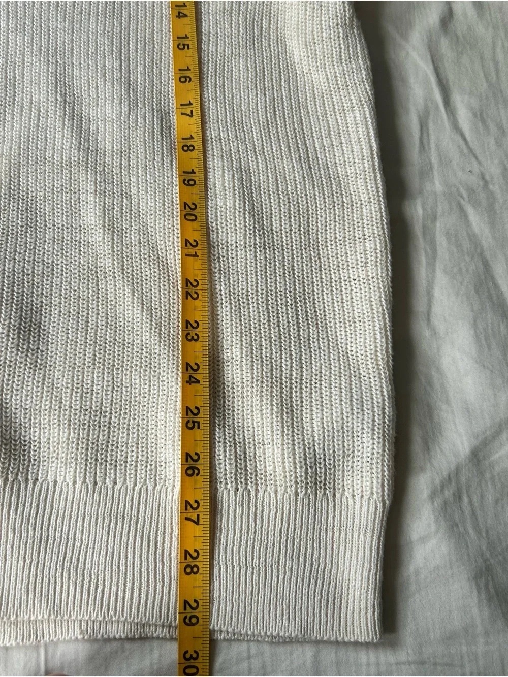 J. Crew Cream Knit Polo Shirt